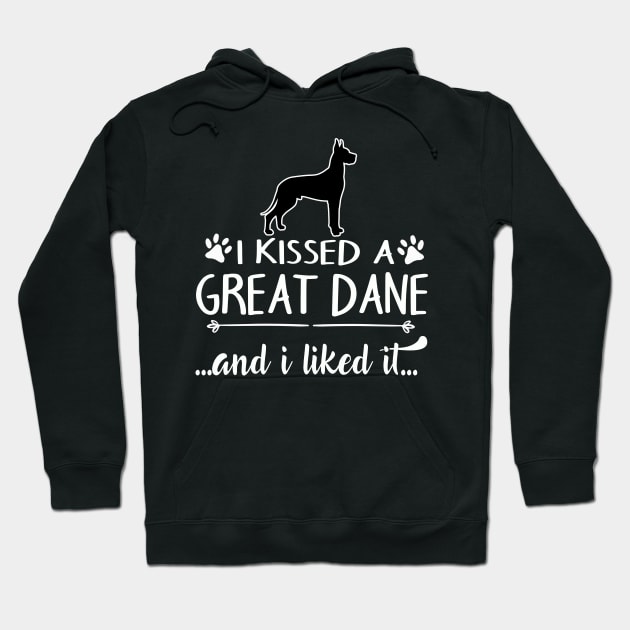 I Kissed A Great Dane Hoodie by LiFilimon